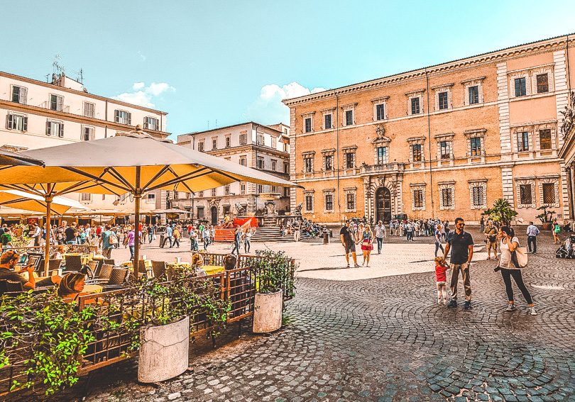 donde alojarse en roma