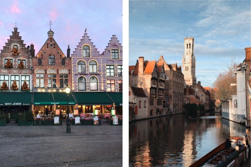 como ir de bruselas a brujas