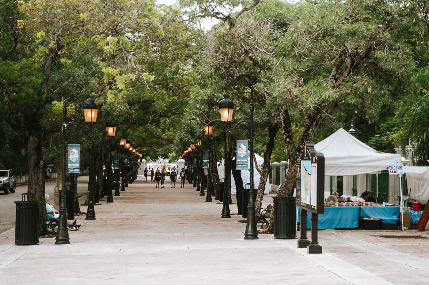 Paseo de la Princesa, un recorrido con encanto que hacer en San Juan Puerto Rico