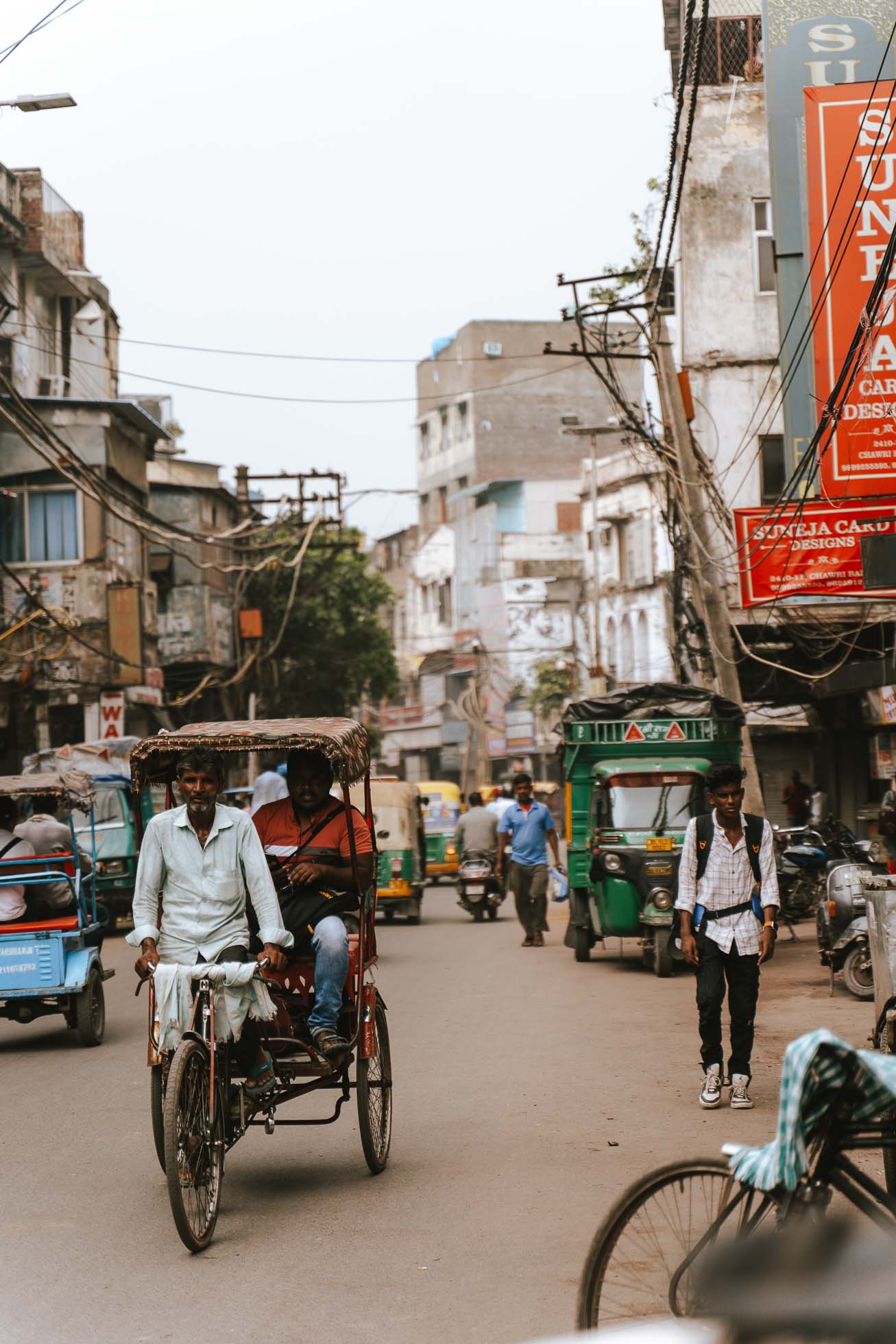 Chandni Chowk, una zona comercial que ver en Nueva Delhi