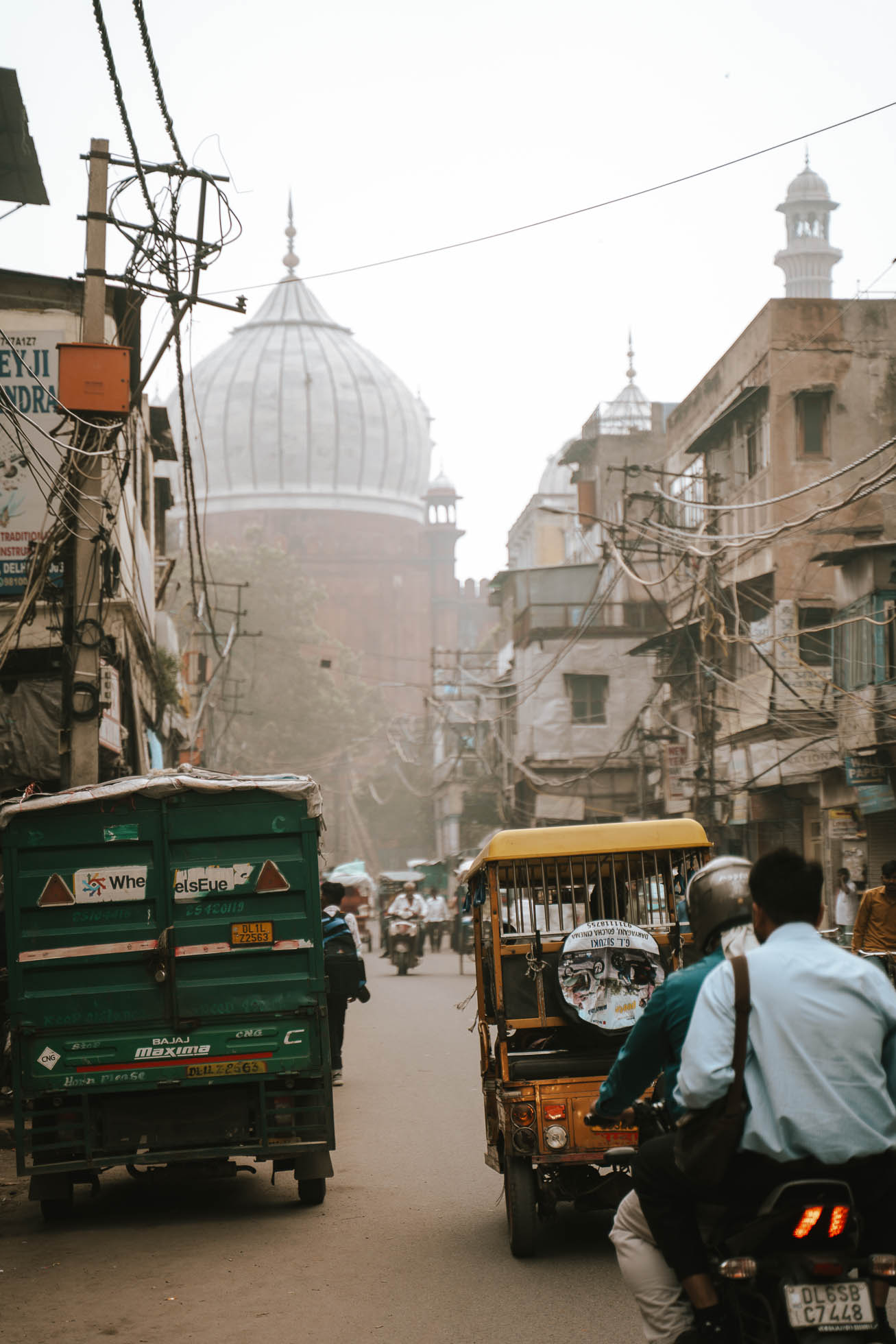 Chandni Chowk, una zona comercial que ver en Nueva Delhi