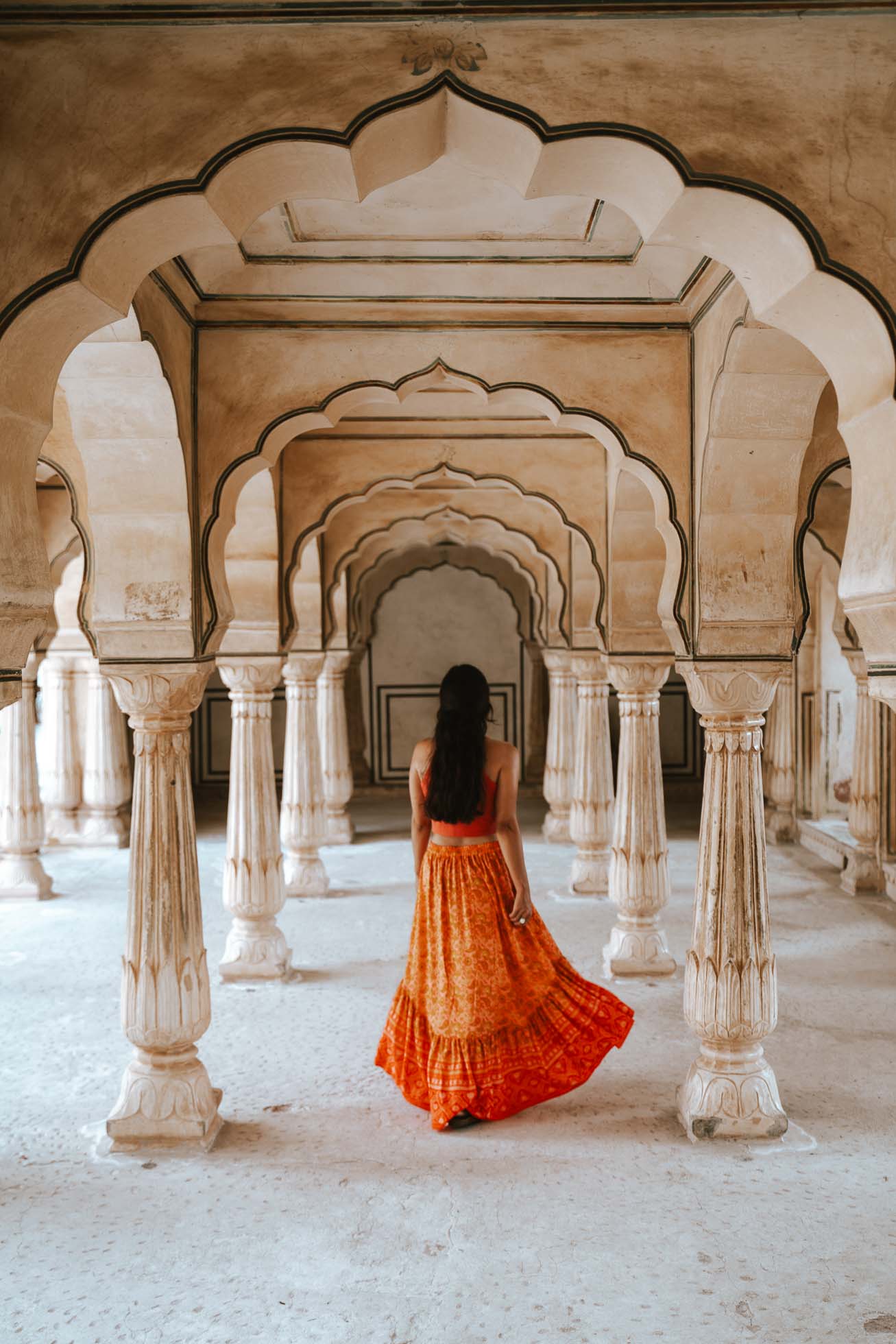 Fuerte de Amber algo que ver en el Norte de la India