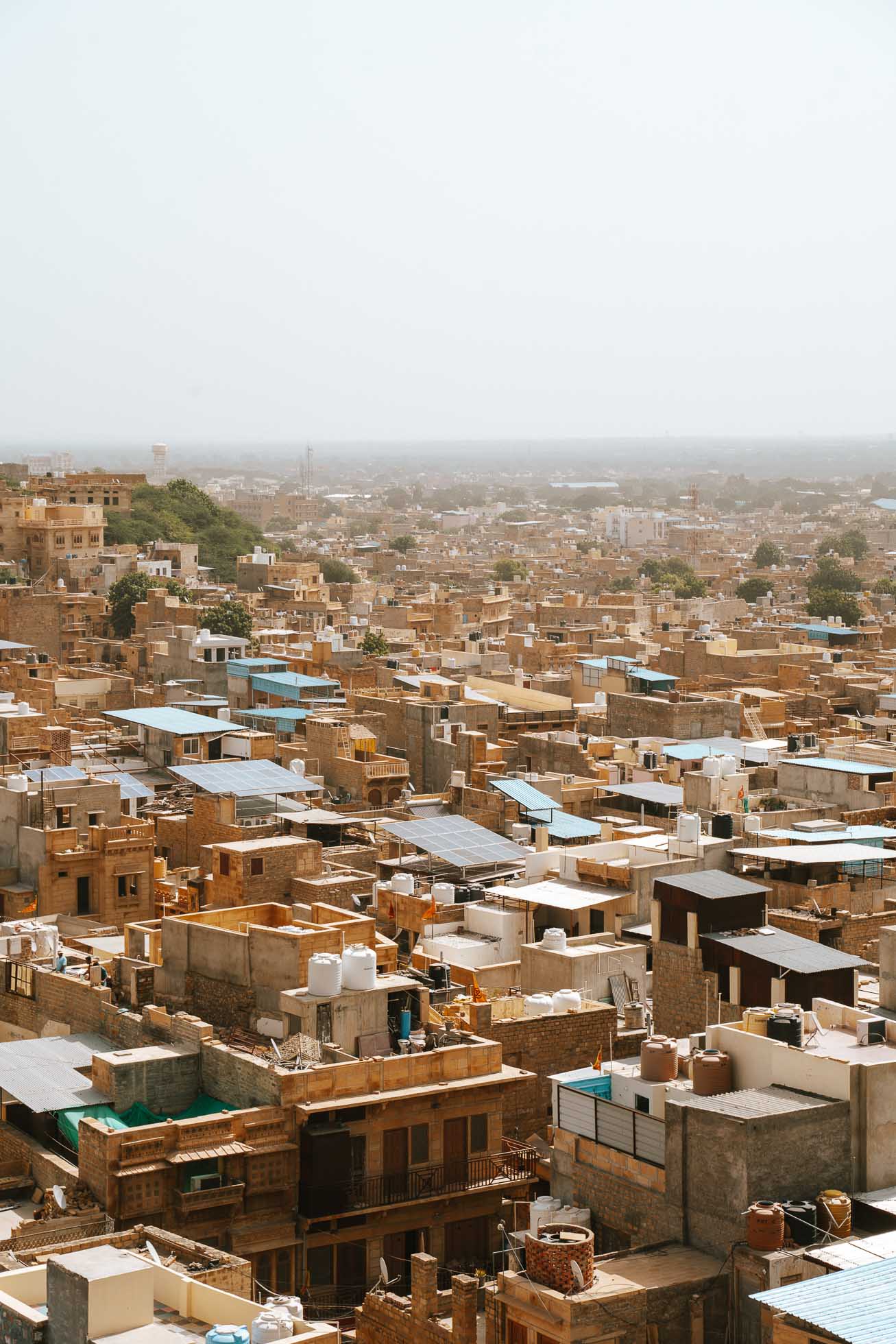 Vistas desde el Fuerte de Jaisalmer algo que hacer en el Norte de la India