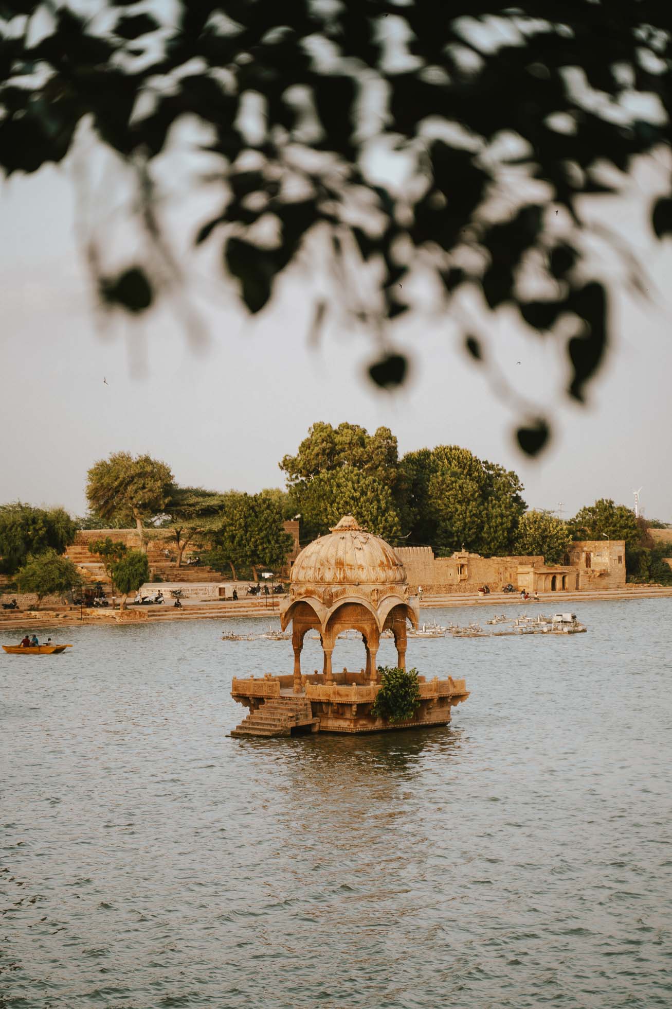 Lago Gadisar que ver en el Norte de la India