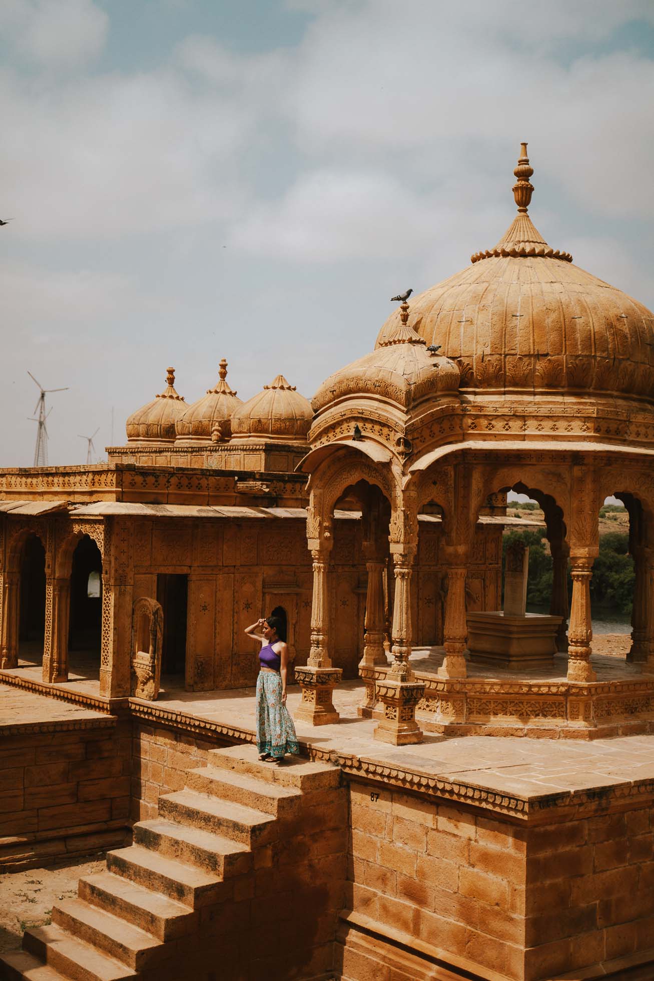 Bada Bagh en Jaisalmer que ver en India del Norte