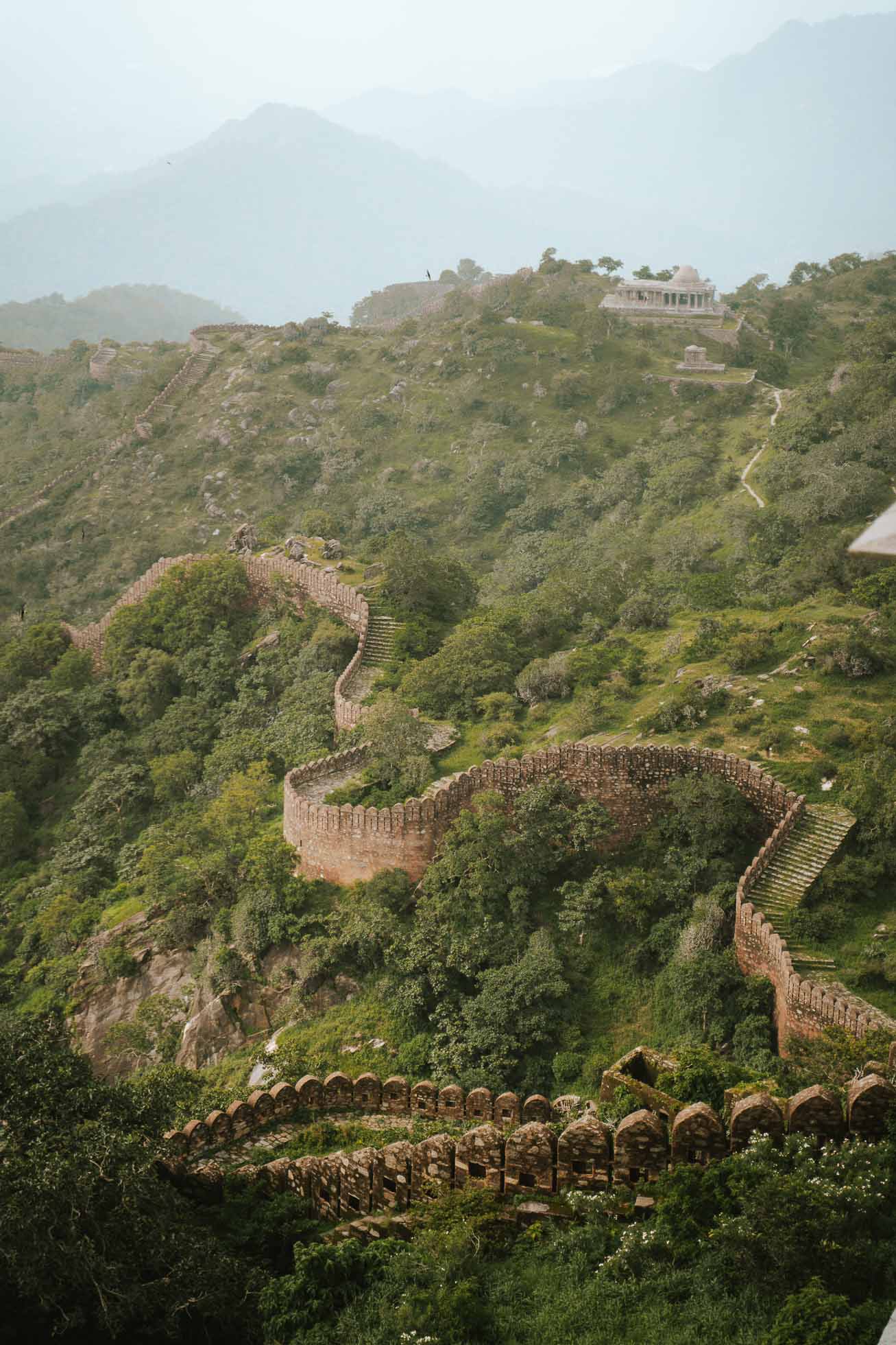 Fuerte de Kumbhalgarh algo que ver en el Norte de la India