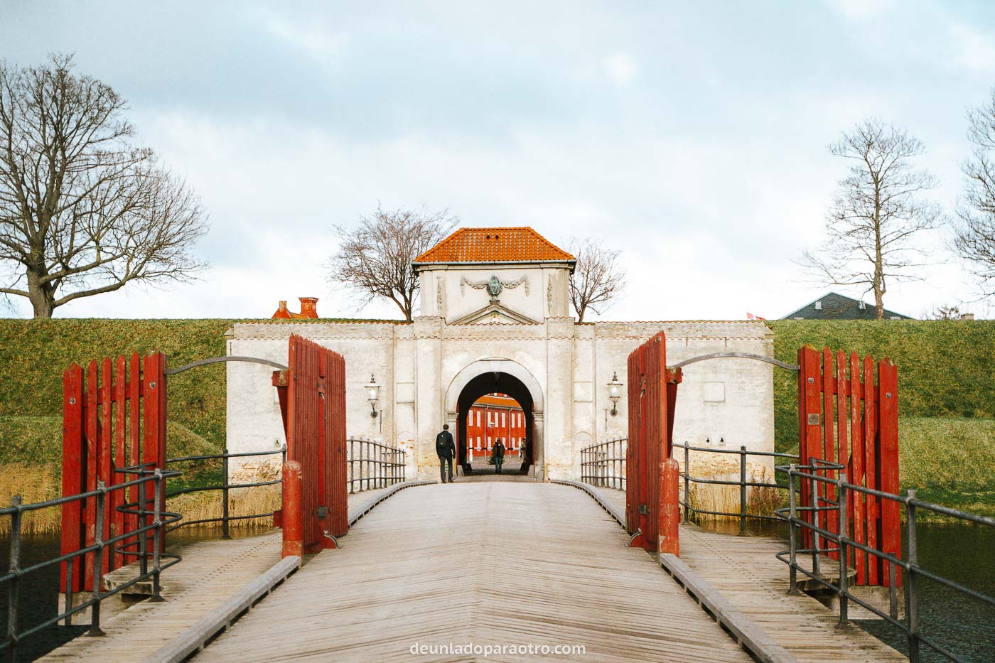 Entrada a Kastellet, la ciudadela fortificada que ver en Copenhague