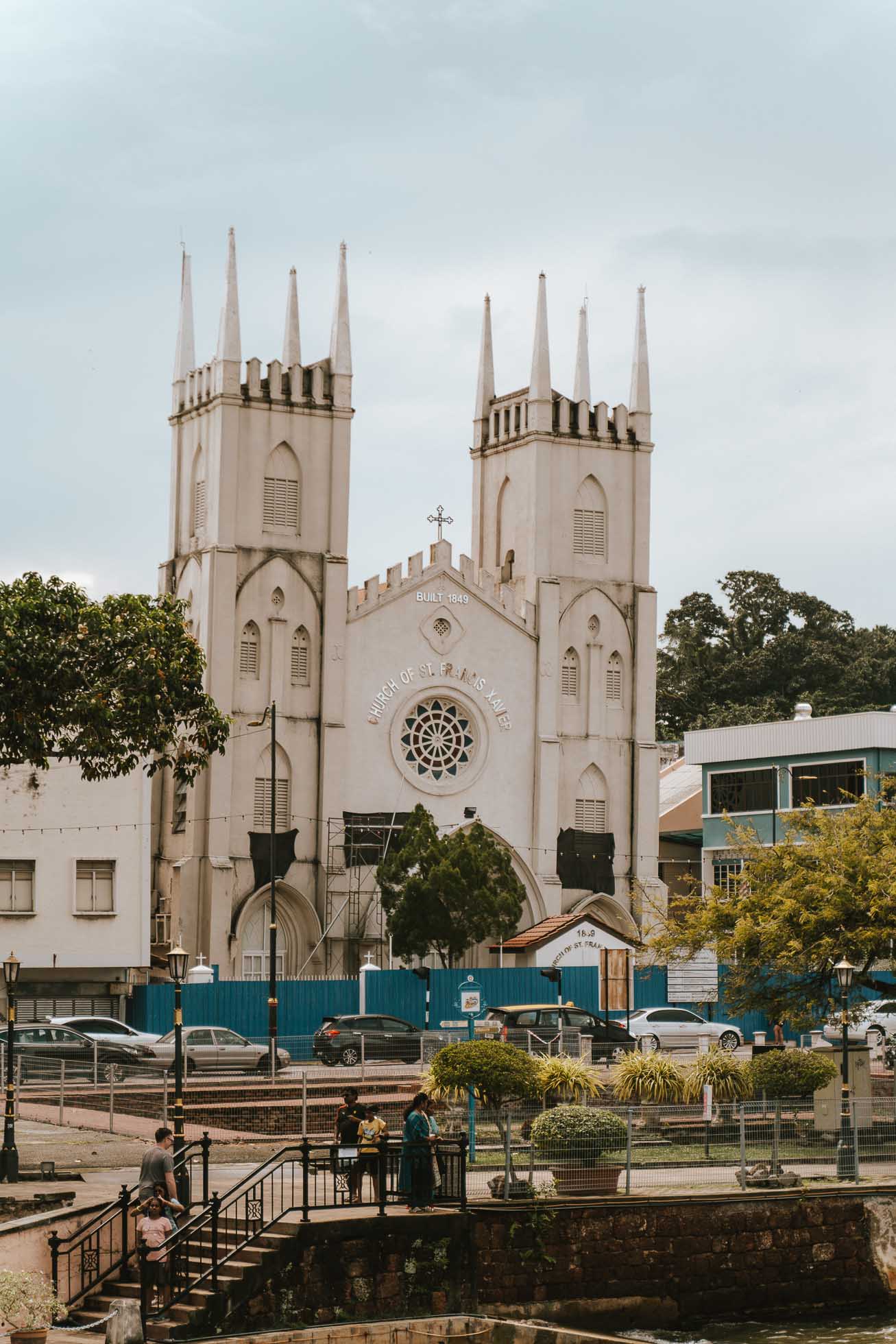 Una visita histórica que hacer en Malaca, Iglesia de St. Francis Xavier