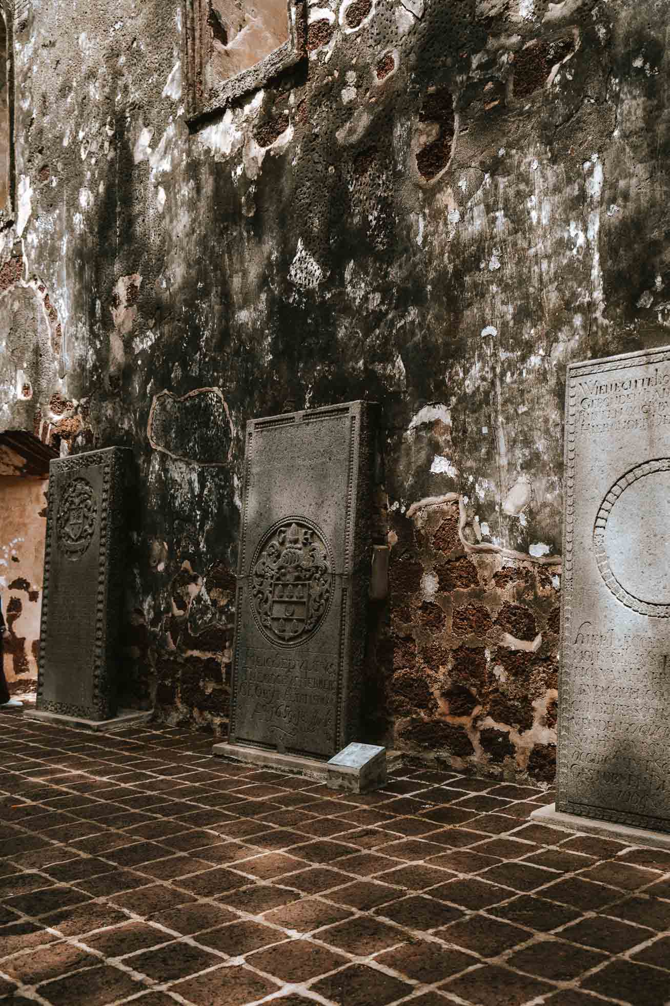 Iglesia de St Paul, algo singular que ver en Malaca