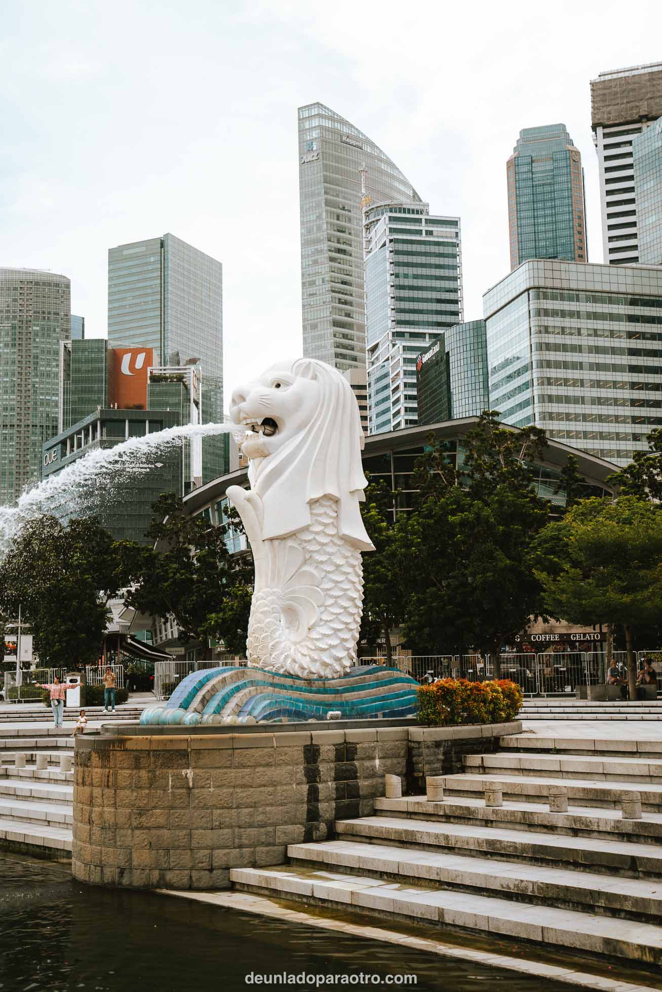 Merlion Park en tu ruta por Singapur Malasia y Tailandia