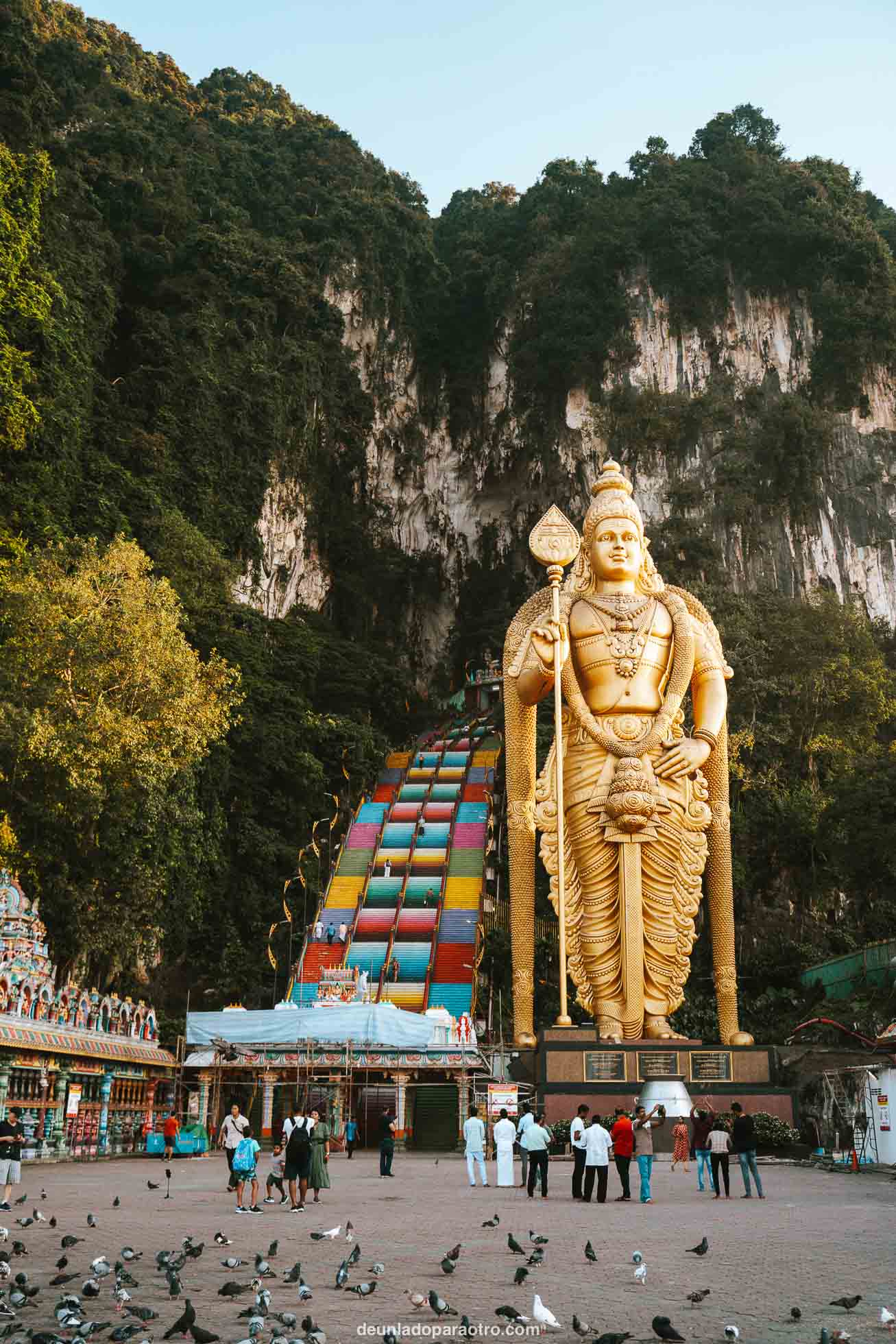 Entrada principal de las Batu Caves