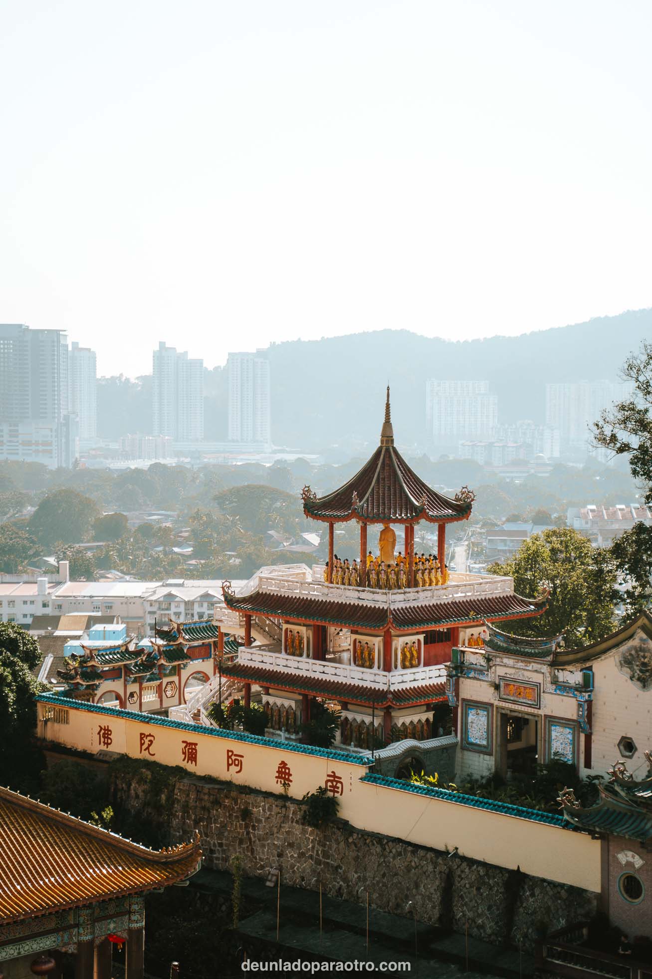Templo Kek Lok Si en Penang Malasia
