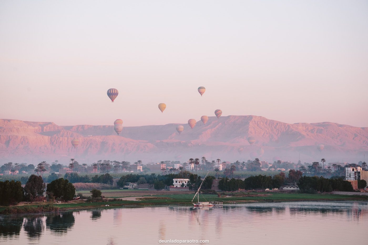 Paseo en Globo por Luxor, una de las experiencias más bonitas que hacer en Luxor
