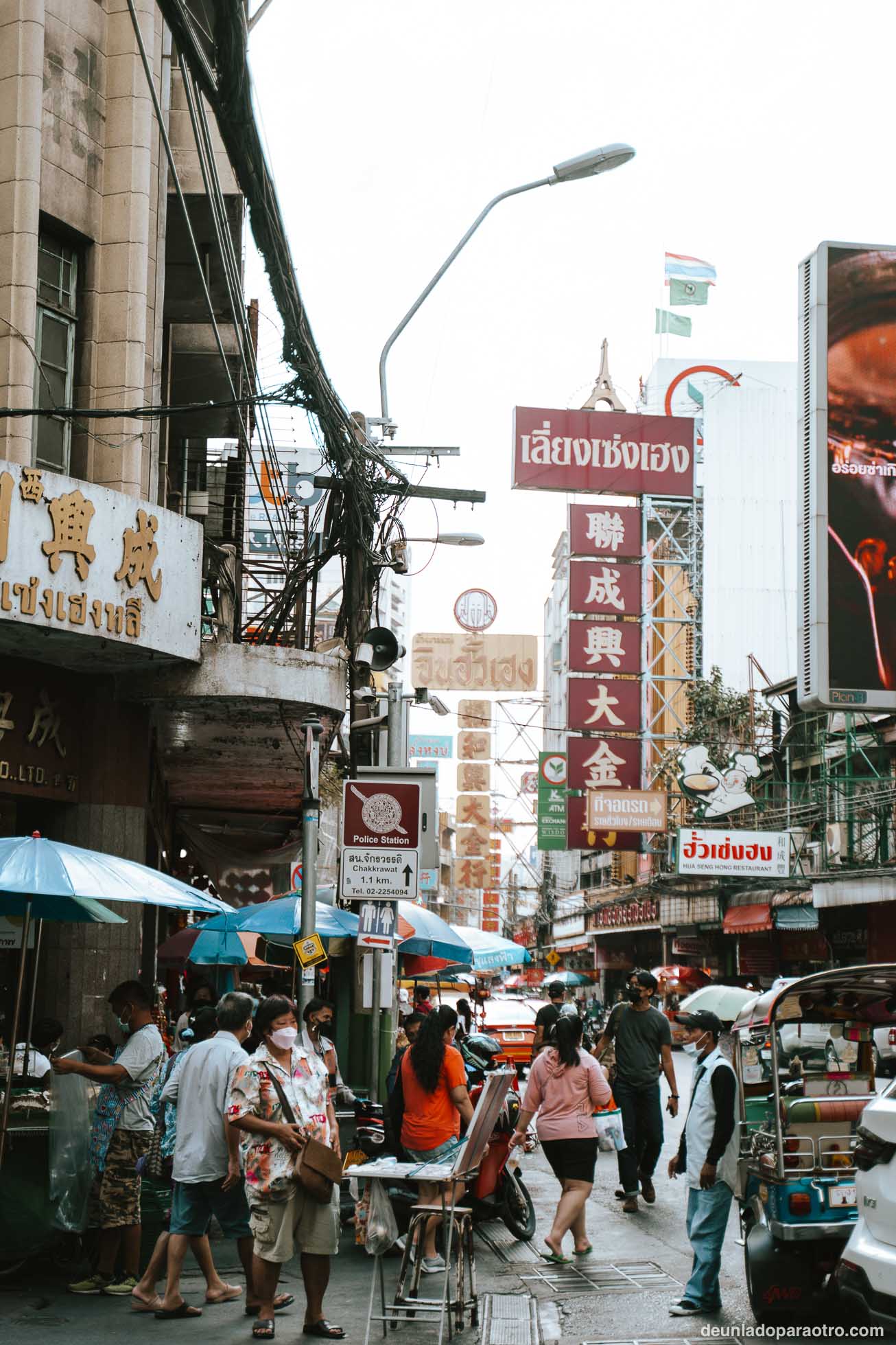 Chinatown, uno de los barrios más animados que ver en Bangkok