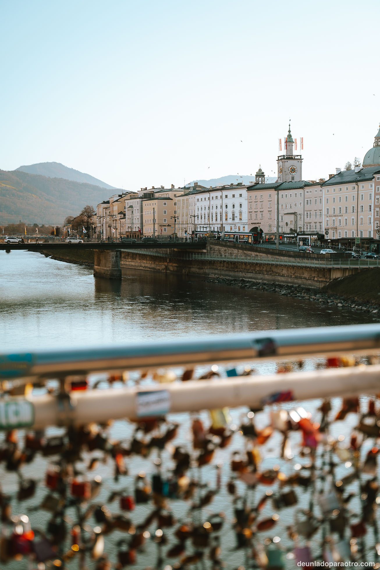 Puente de Makartsteg y Puente de Mozart, los puentes con más encanto que ver en Salzburgo