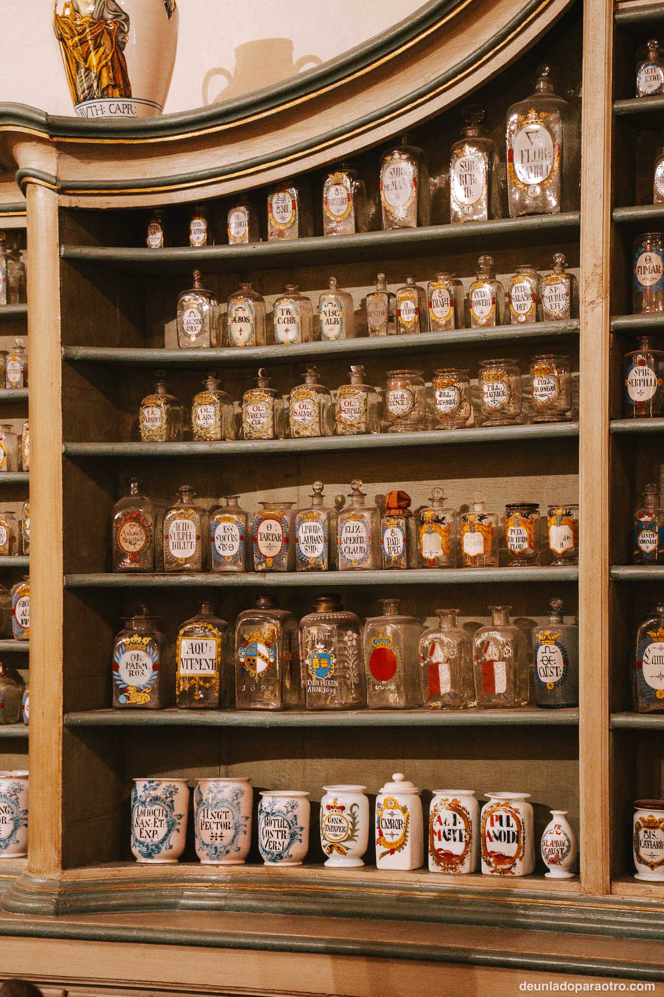 Museo de la Farmacia, uno de los lugares más curiosos e interesantes que ver en heidelberg en un dia