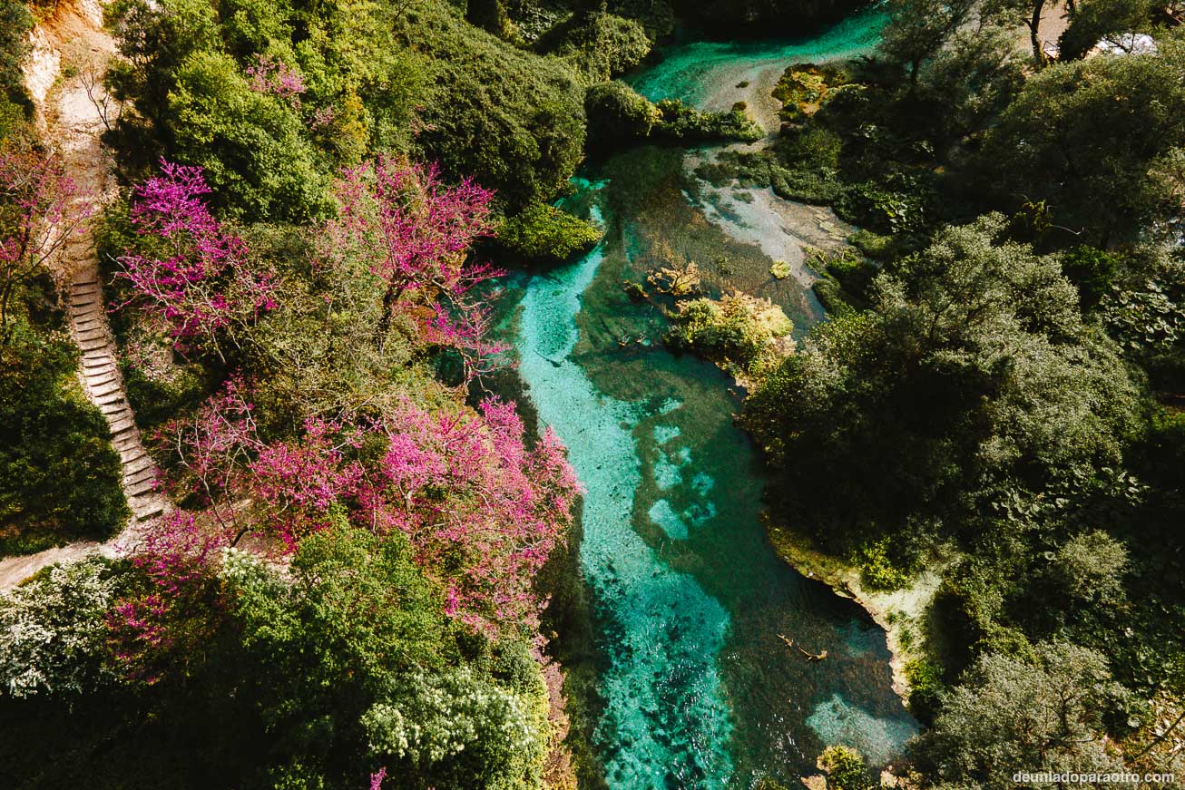 Blue Eye, uno de los lugares naturales más bonitos que ver en tu ruta por Albania en 10 dias