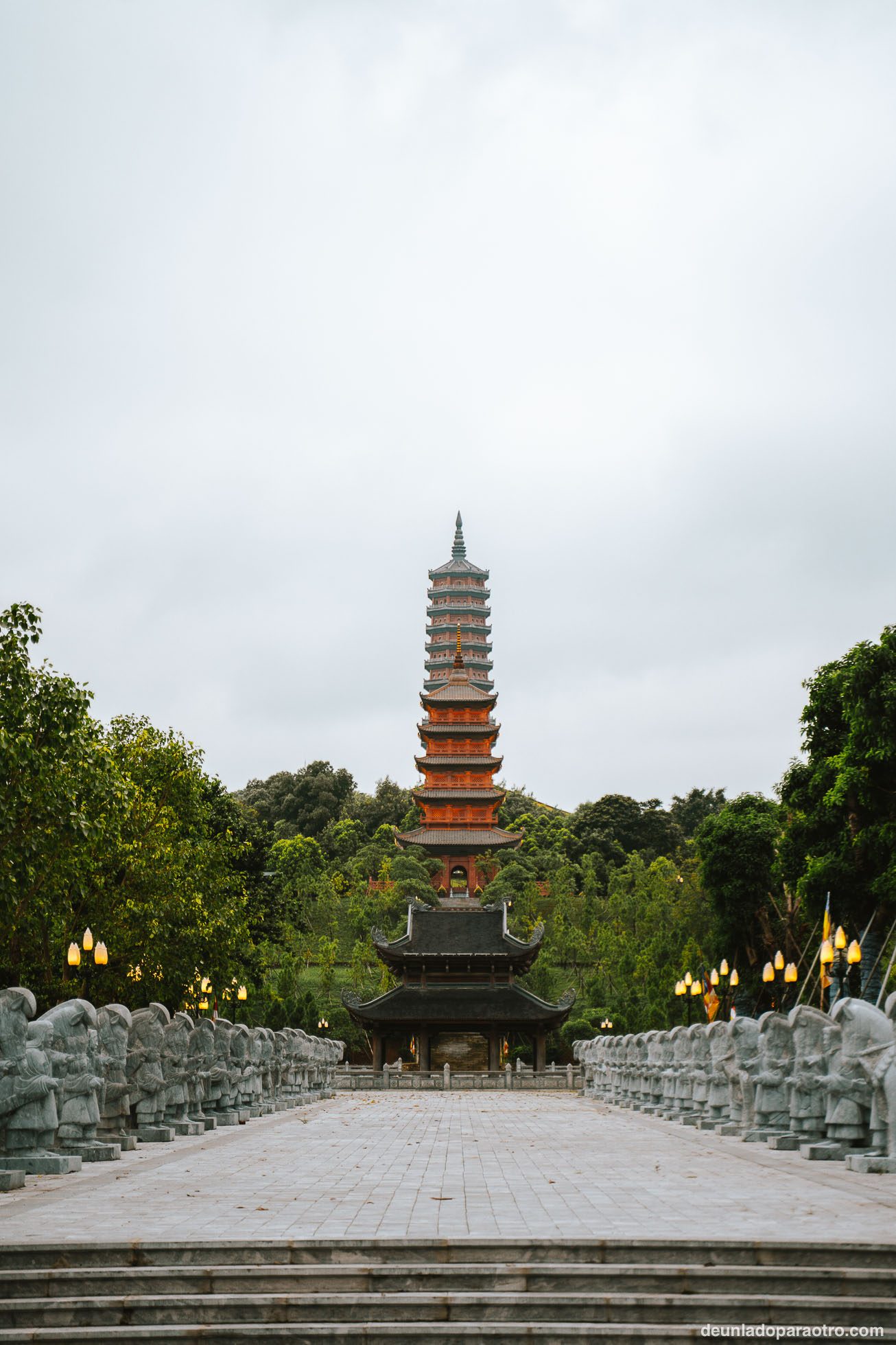 Templo Bai Dinh, un lugar espiritual que ver en Ninh Binh
