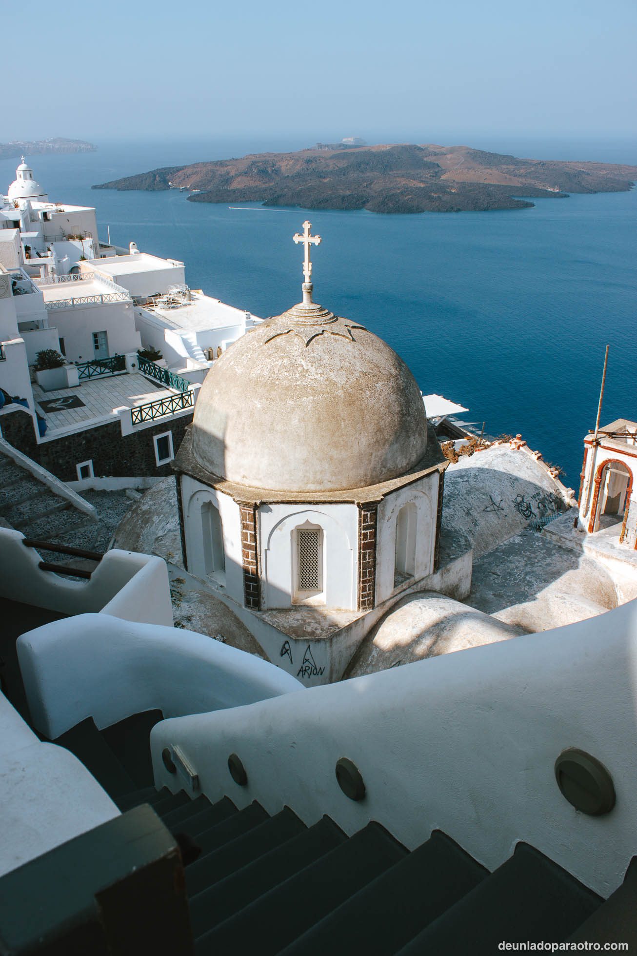 Santorini, la isla más fotogénica que ver en esta ruta por Grecia en 18 dias