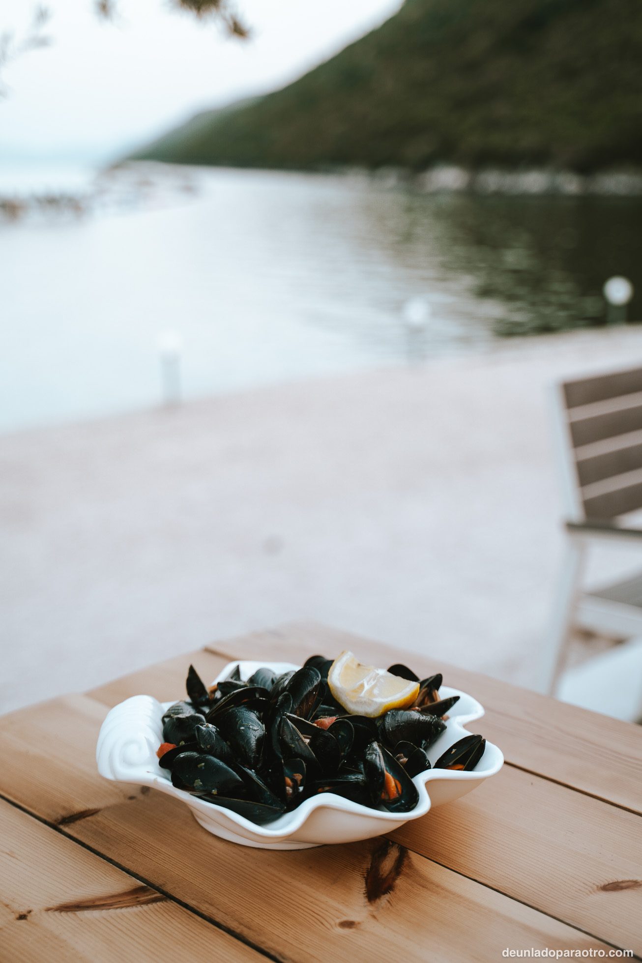 Los mejillones de Ksamil, un producto típico de la región