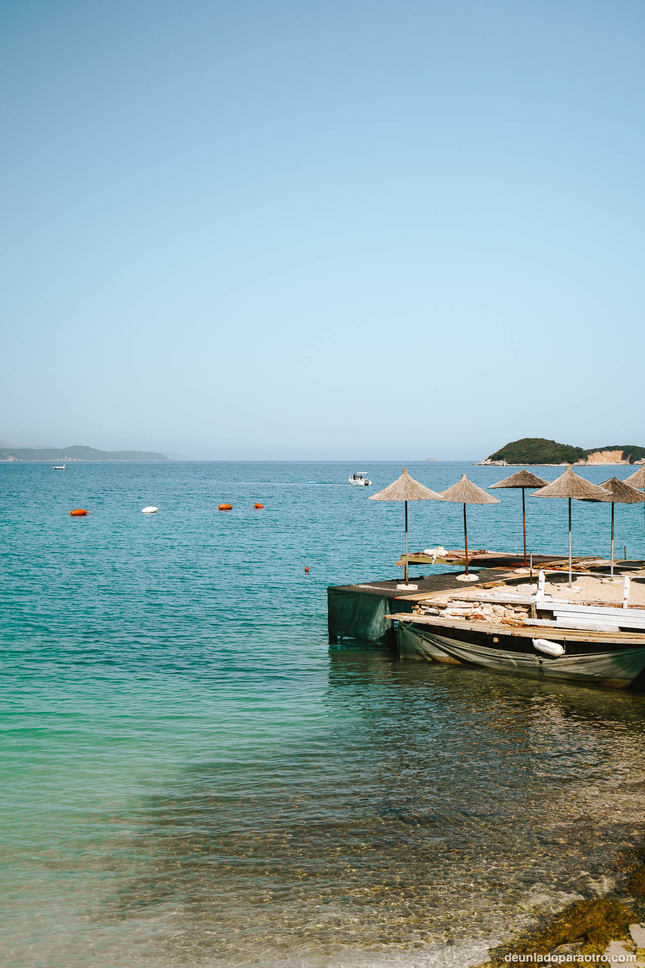 Lori Beach, una de las mejores que ver en Ksamil en 2 días