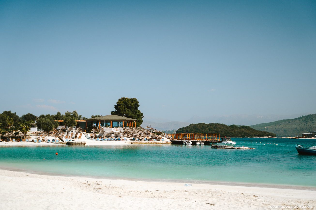 Lori Beach, una de las mejores playas que ver en Ksamil en 2 días