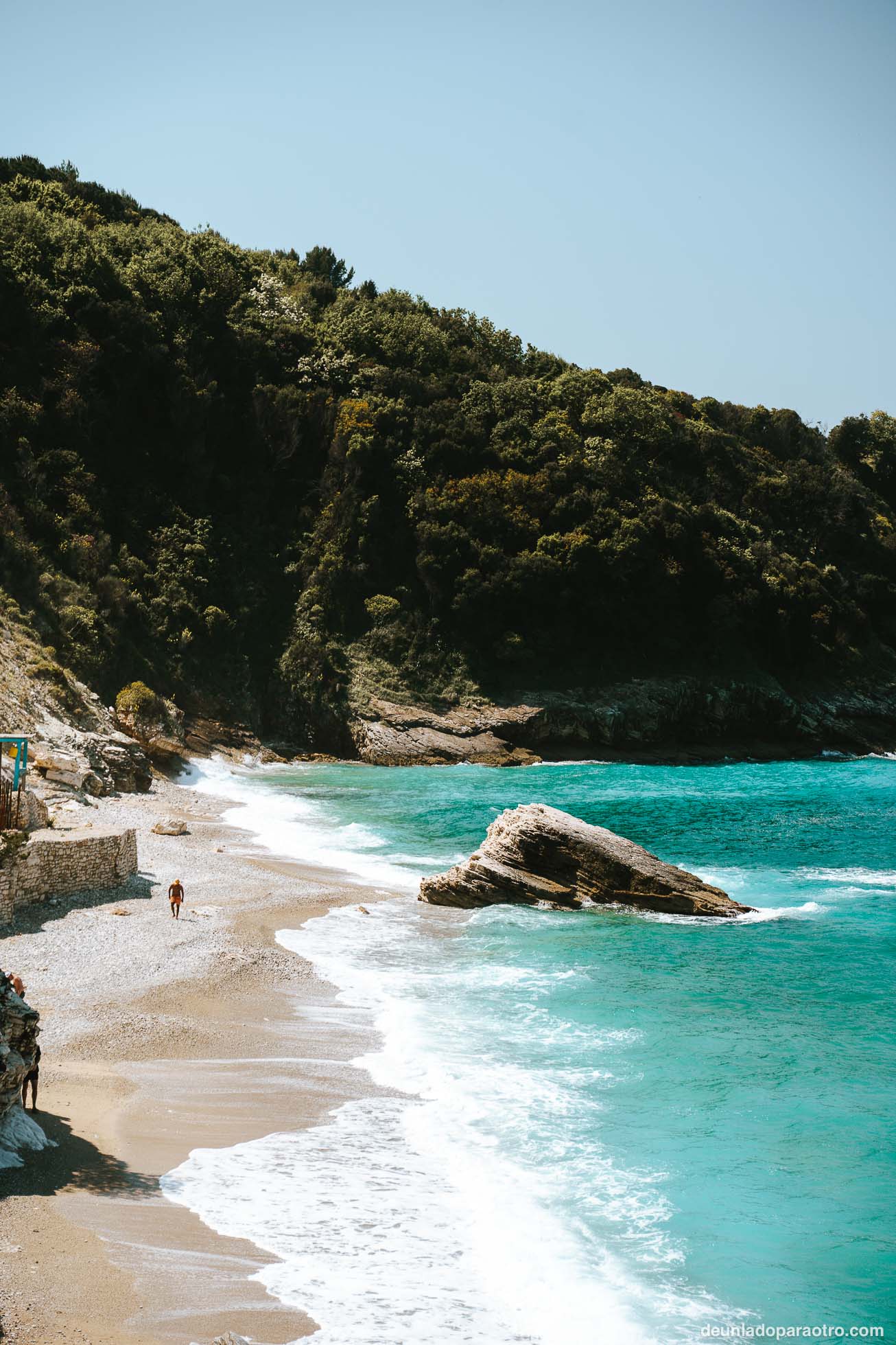 Pulebardha Beach, una playa escondida que ver en Ksamil