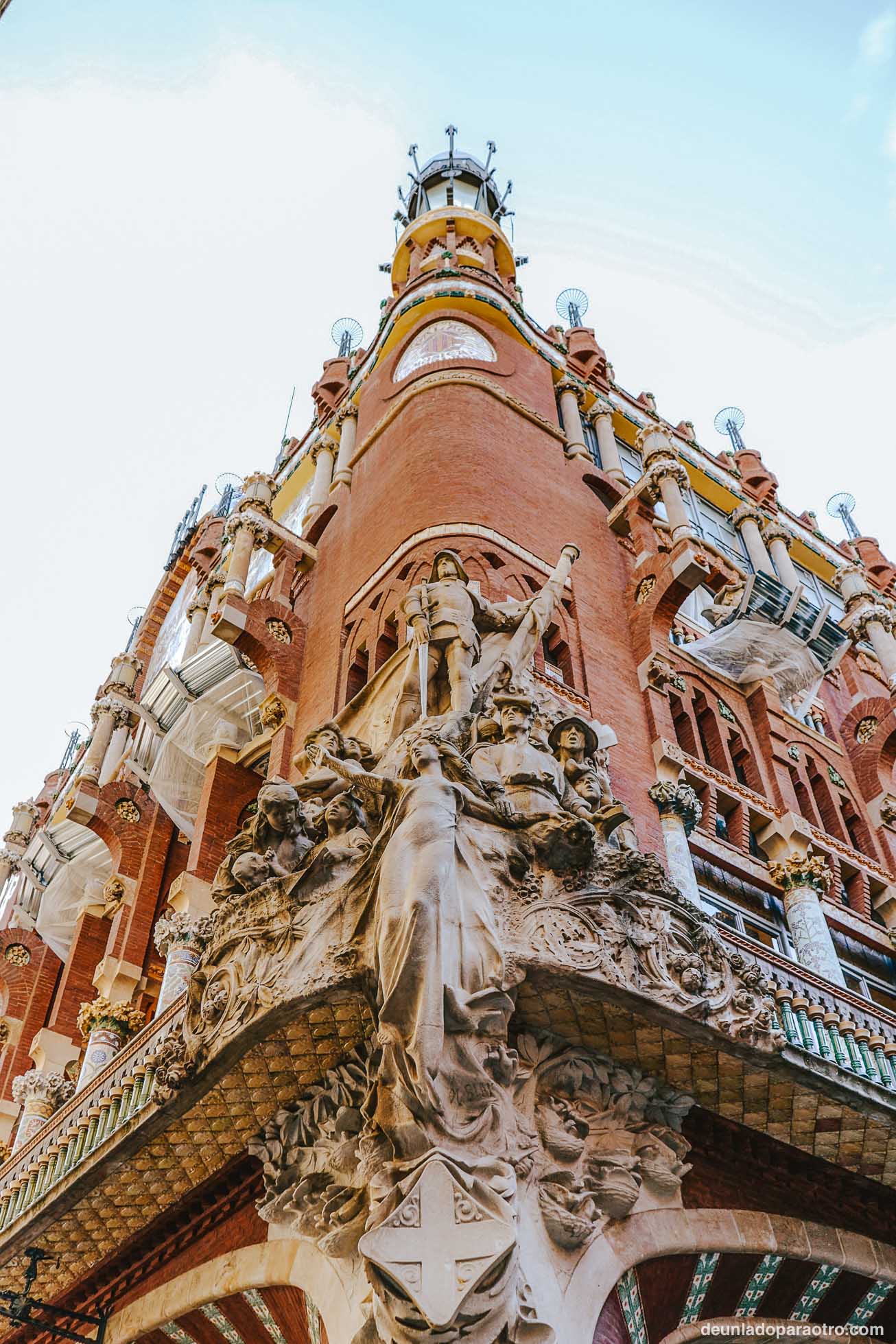 Palau de la Música Catalana, la mejor sala de conciertos que ver en Barcelona en 3 días