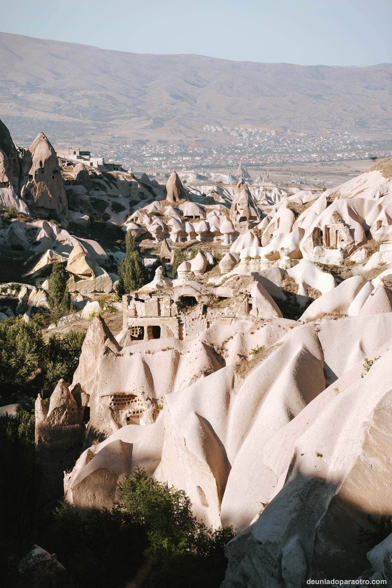 Uçhisar, un sitio muy pintoresco donde dormir en la Capadocia