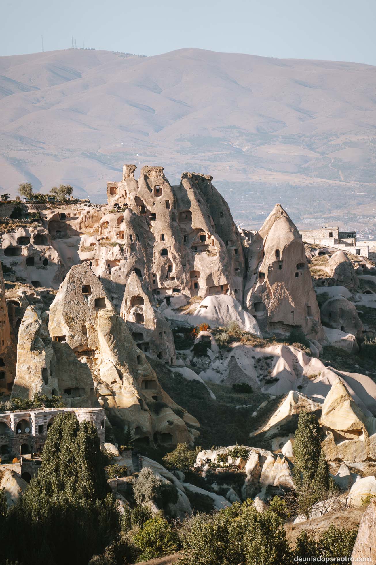 Valle de las Palomas (Pigeon Valley), una de las fotografías más famosas que hacer en la Capadocia en 3 días