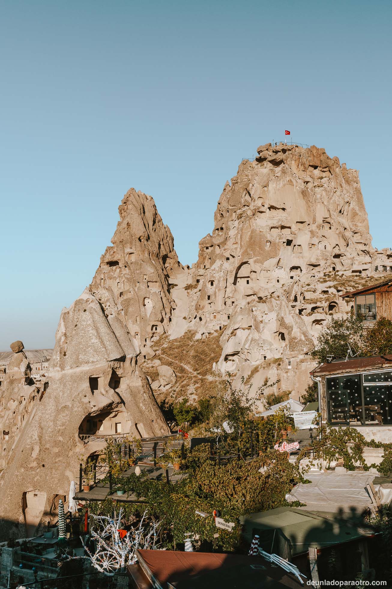 Subir al Castillo de Uçhisar, un buen plan que hacer en la Capadocia en 3 días