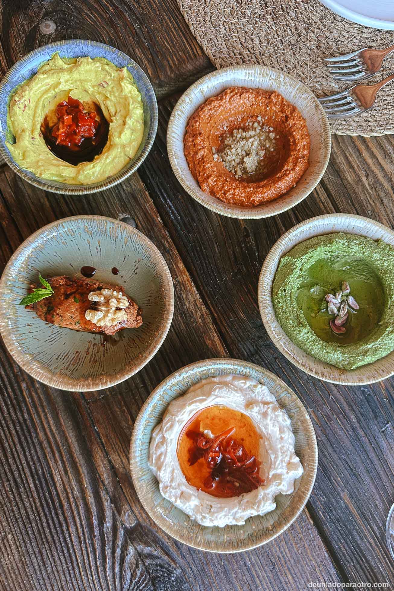 Recomendaciones gastronómicas en la Capadocia