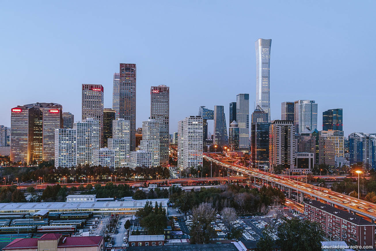 CBD (Central Business District), un lugar moderno y con muchos servicios donde quedarse en Pekín