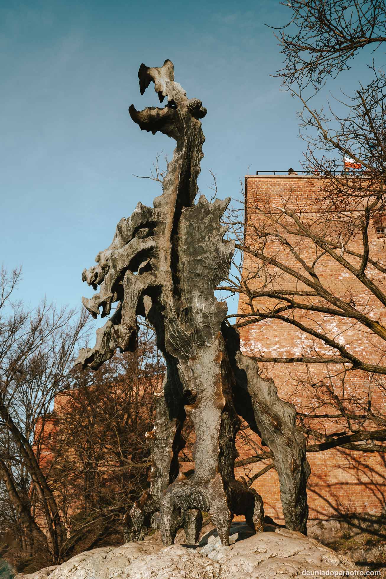 Dragón de Wawel, un símbolo de la cultura polaca que ver en Cracovia