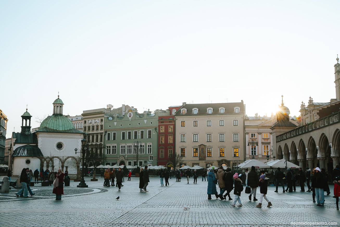 Plaza del Mercado (Rynek Główny), un lugar imprescindible que ver en Cracovia en 3 días