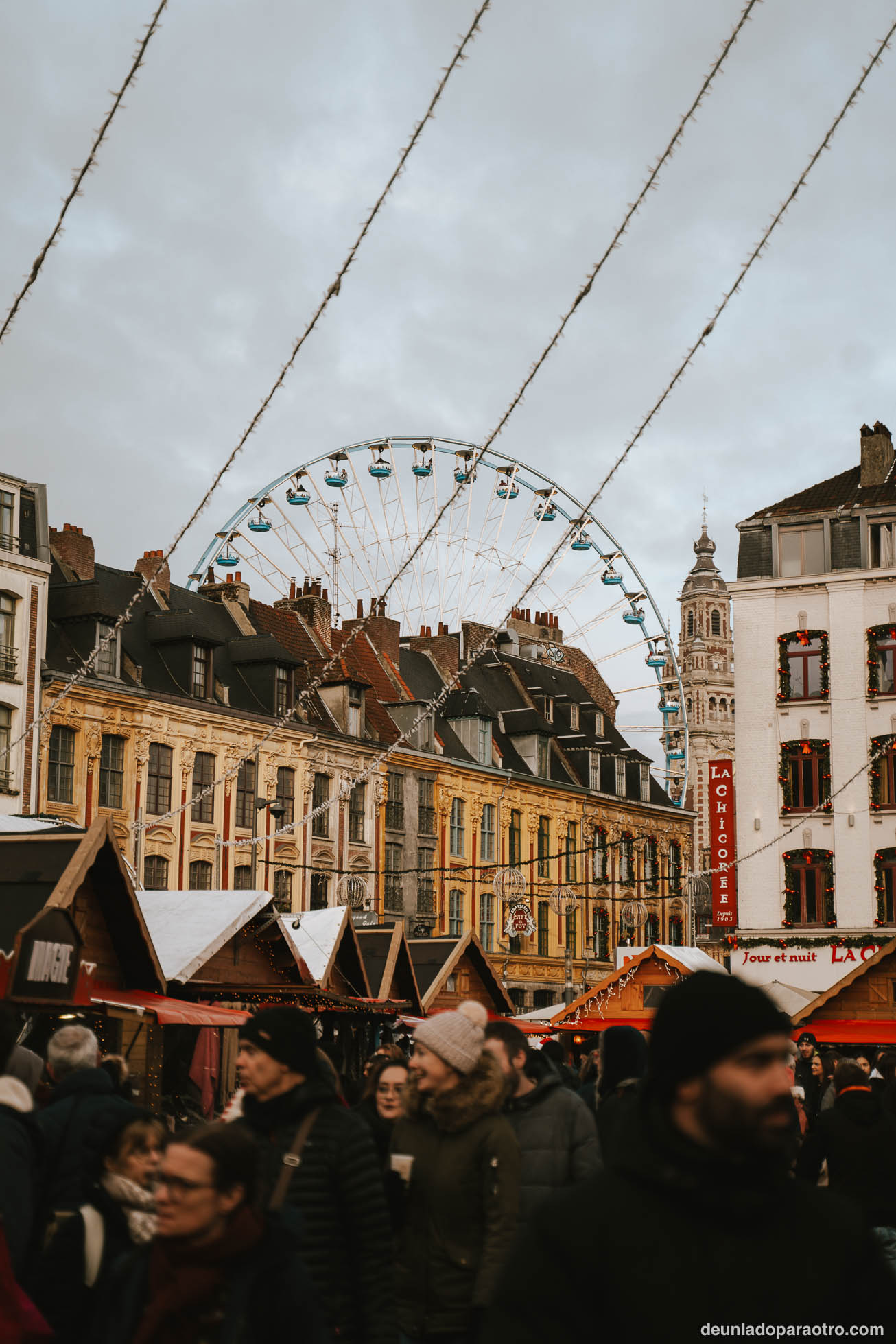 Ruta de 7 días por el norte de Francia y Bélgica en Navidad
