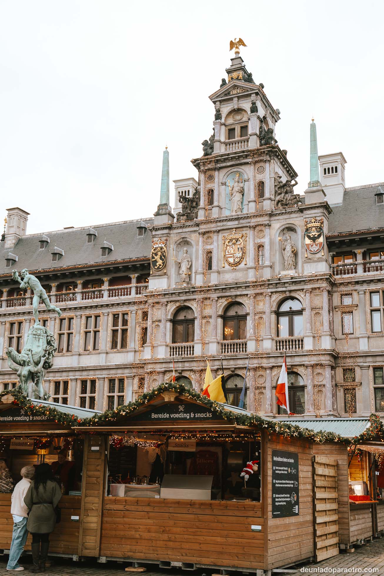 Ruta de 7 días por el norte de Francia y Bélgica en Navidad