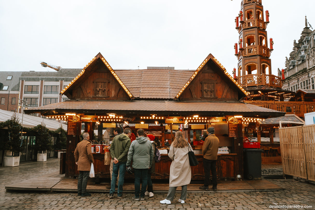 Ruta de 7 días por el norte de Francia y Bélgica en Navidad