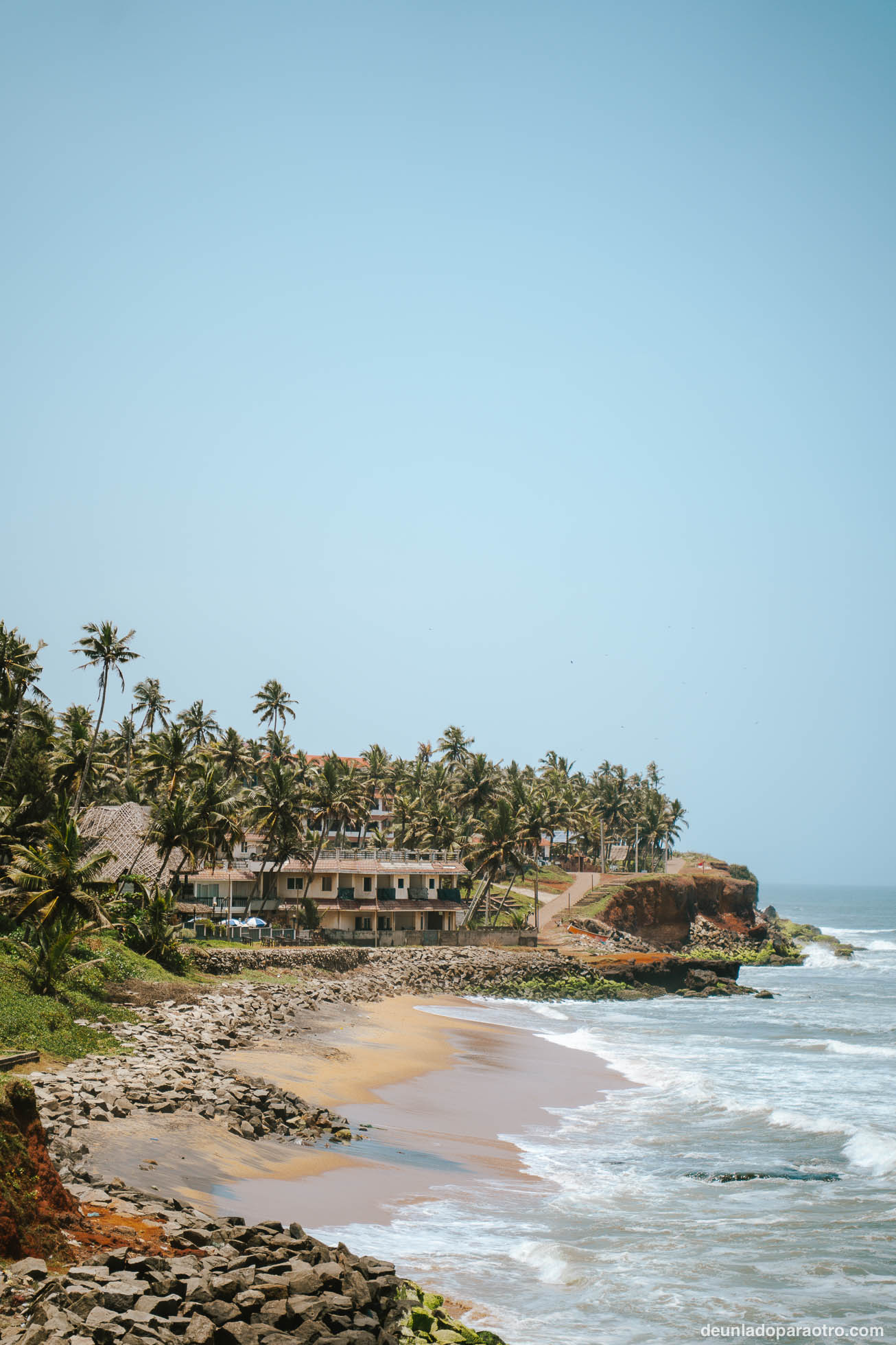 Varkala, un paraíso que ver en Kerala entre acantilados, playas salvajes y puestas de sol