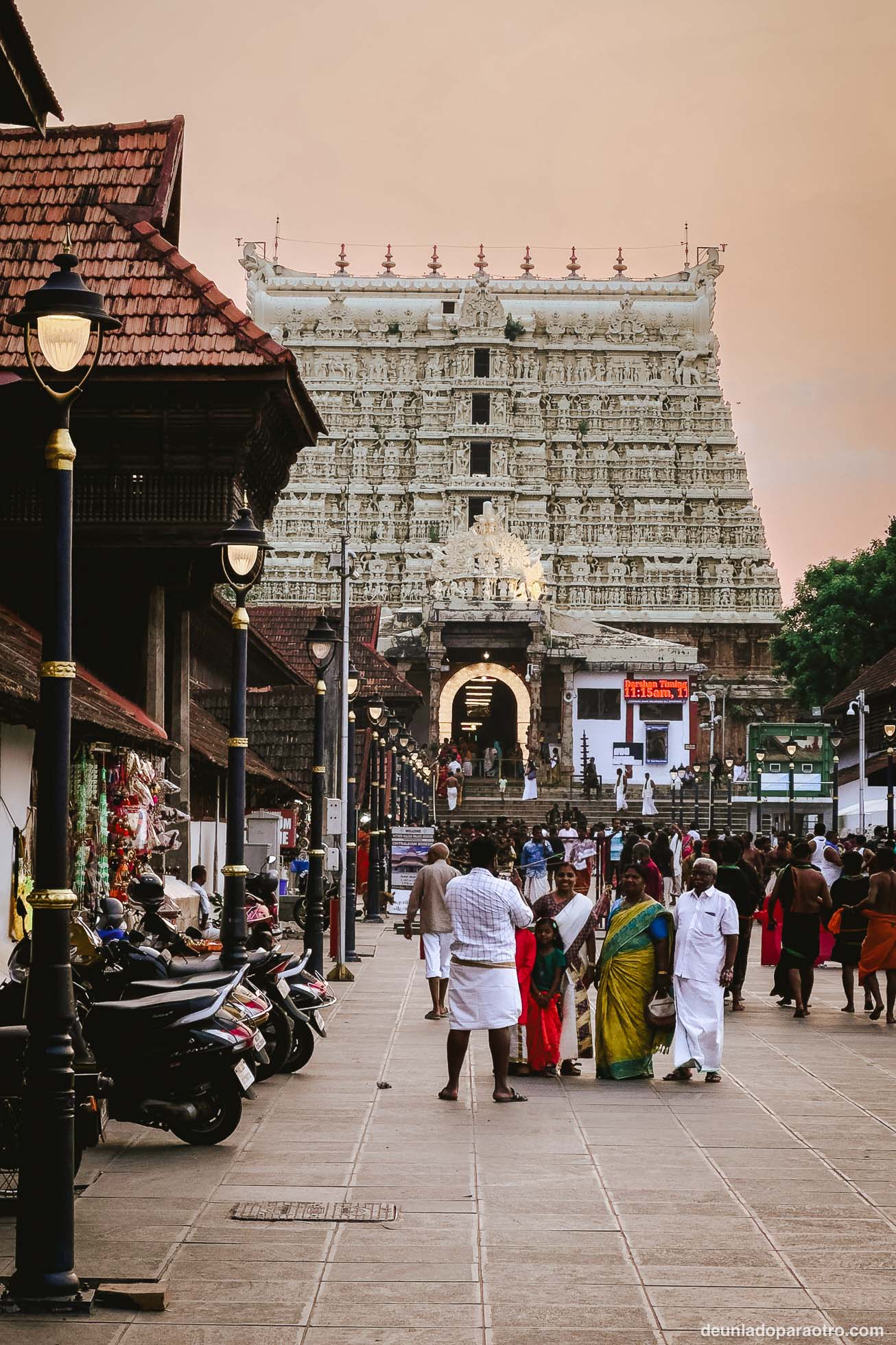 Thiruvanannthapuram (Trivandrum), la capital del estado de Kerala