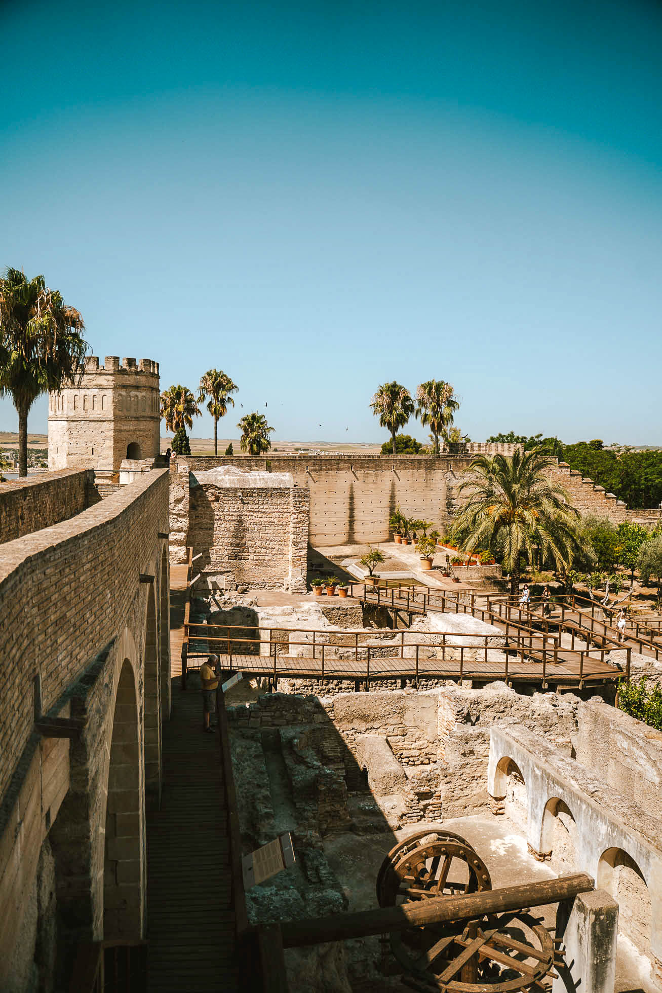Alcázar de Jerez, una joya histórica que ver en Jerez de la Frontera