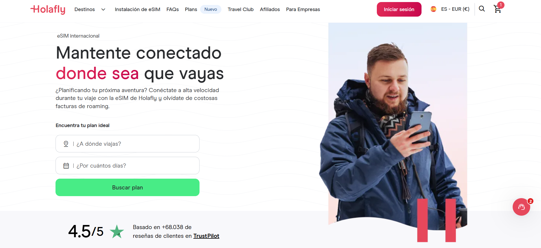 Cómo tener internet en Marruecos: eSIM de Holafly + 5% de descuento