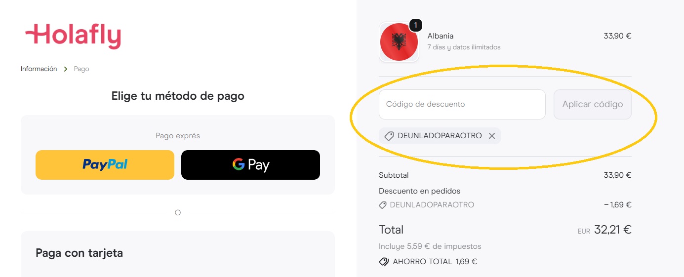 Cómo tener internet en Albania: eSIM de Holafly + 5% de descuento