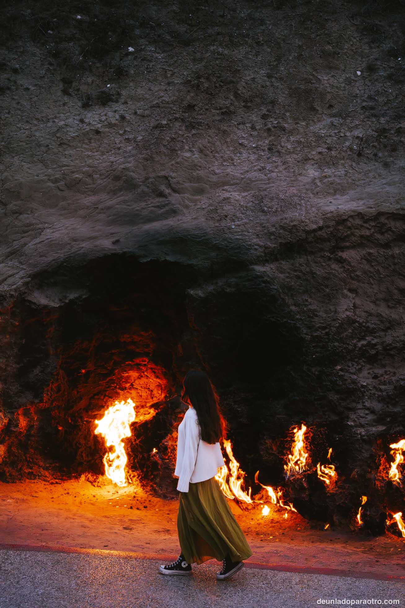 Yanar Dag (Montaña de Fuego), una visita imprescindible que hacer en Bakú en 3 días