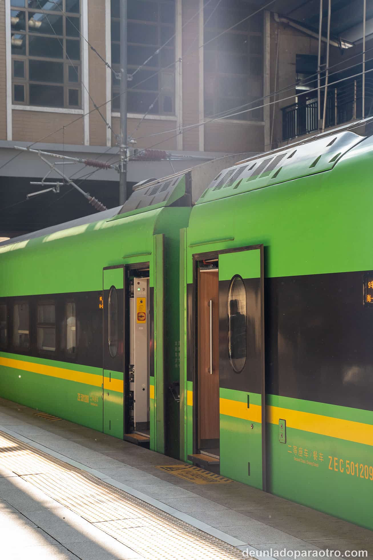 Tipos de trenes en China: trenes de alta velocidad (G, D, C)