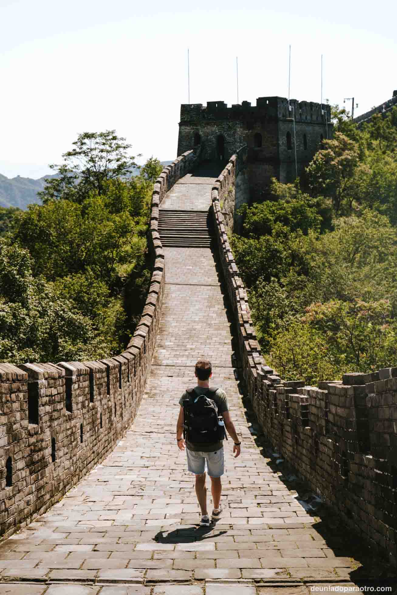 La Gran Muralla China es algo que tienes que visitar en Pekin