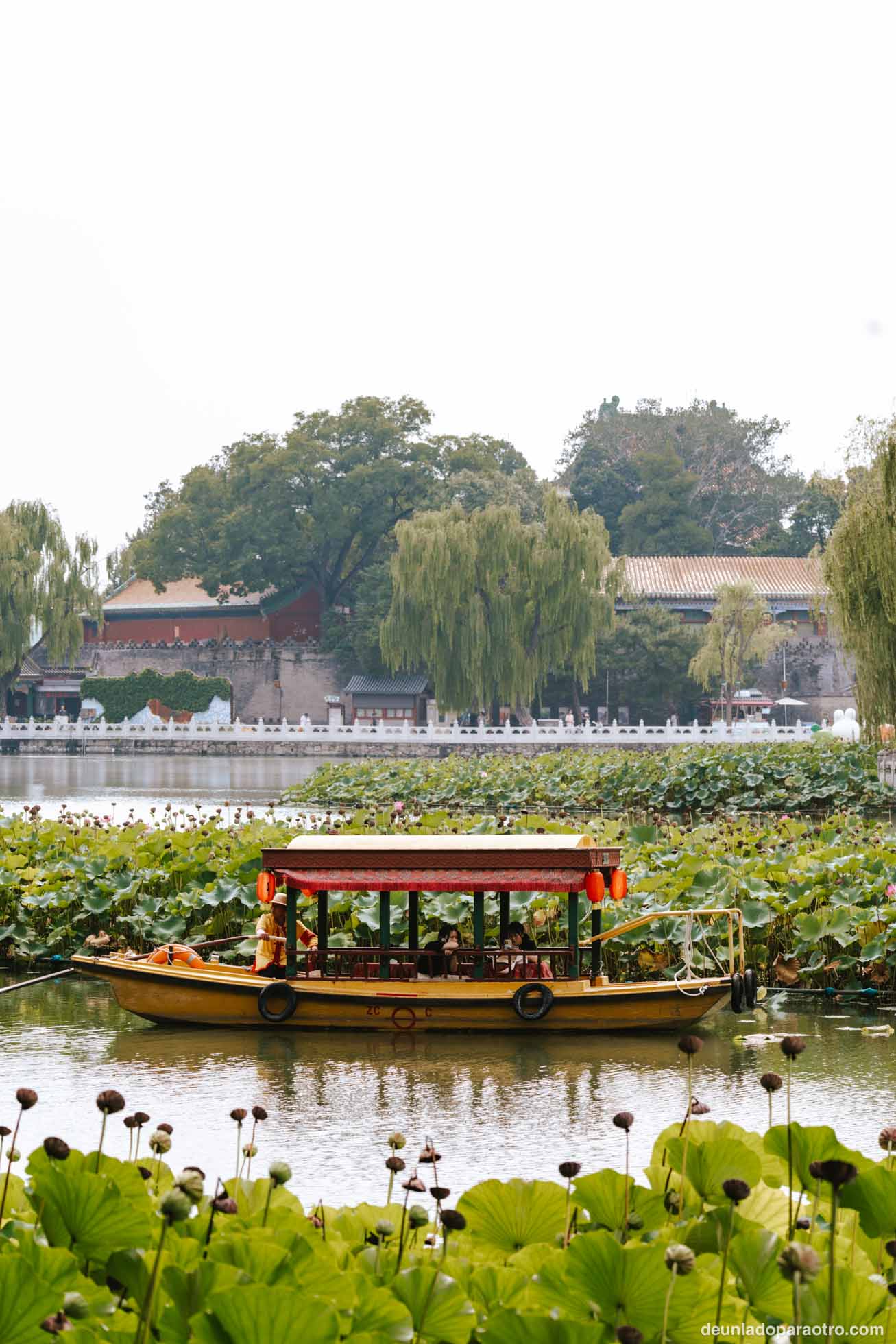 Parque Beihai, uno de los más bonitos que ver en Pekin China