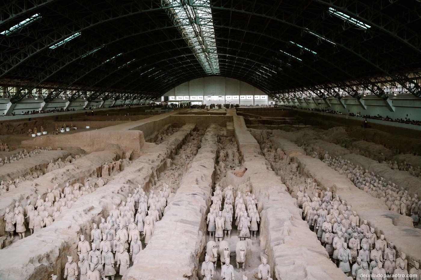 Guerreros de Terracota, foso 1 el más grande e impresionante, una de las mejores cosas que ver en Xian en 2 días