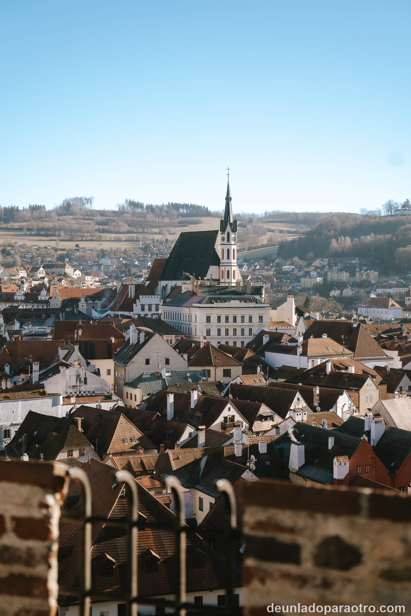 Castillo de Český Krumlov, un lugar imprescindible que ver en República Checa en Navidad
