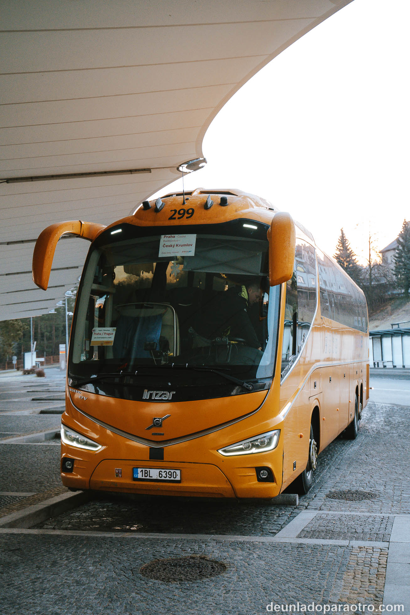 Autobús RegioJet, una buena manera de moverte por República Checa en Navidad
